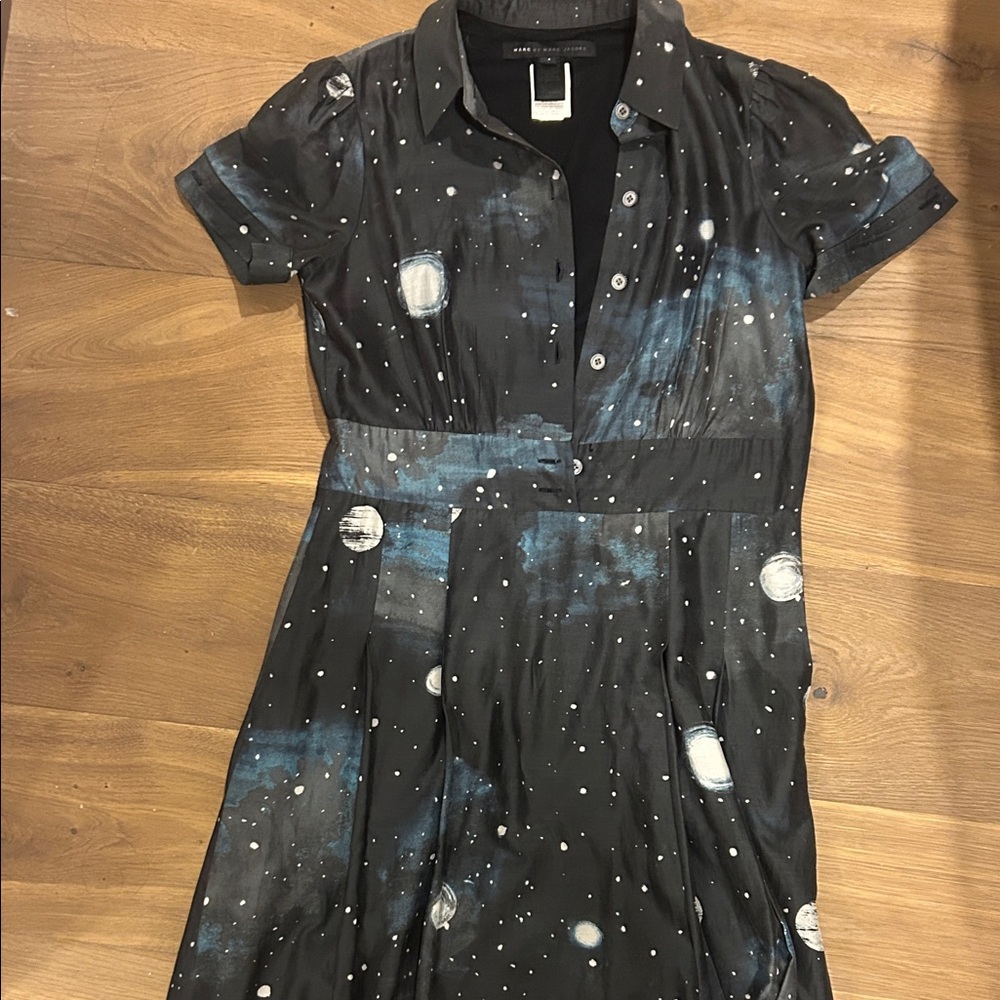MARC JACOBS INTERSTELLAR GALACTIC DRESS